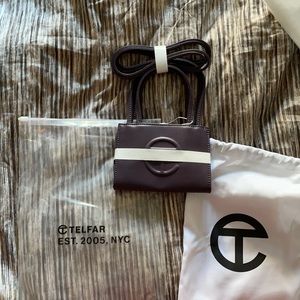 Eggplant Small Telfar Bag